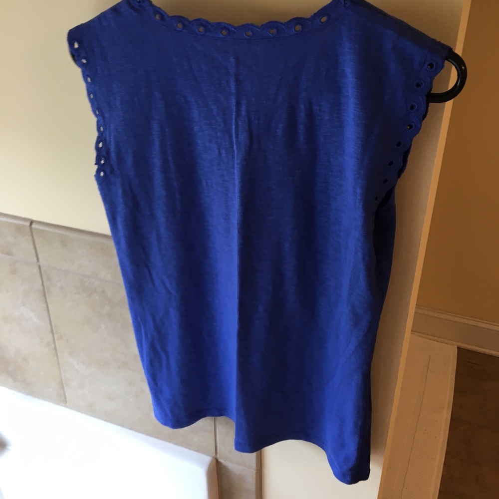 Talbots eyelet tank top XS - Picture 4 of 4